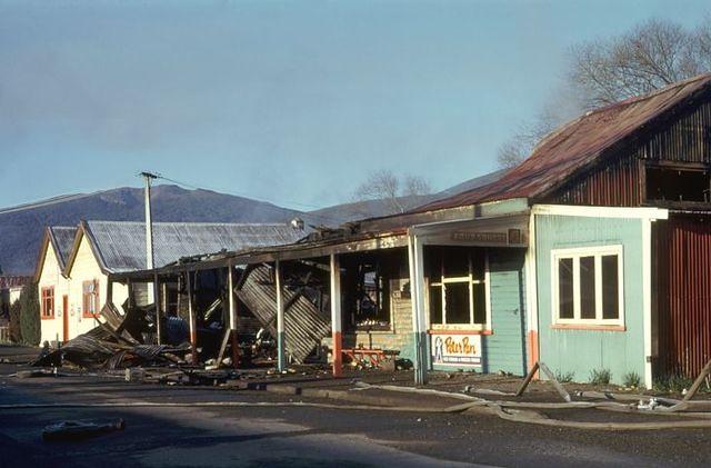 Tokaanu Bakery Fire